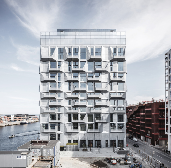"The Silo" adaptive reuse by COBE in Copenhagen Credit: Rasmus Hjortshõj