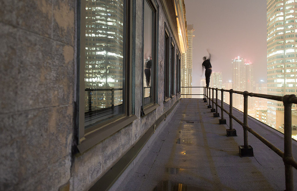 photo #city #night #roof #toronto #skyline