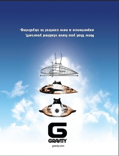 Graphics #sky #dive #advertising