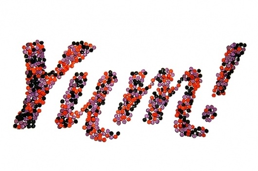 #yum #typography