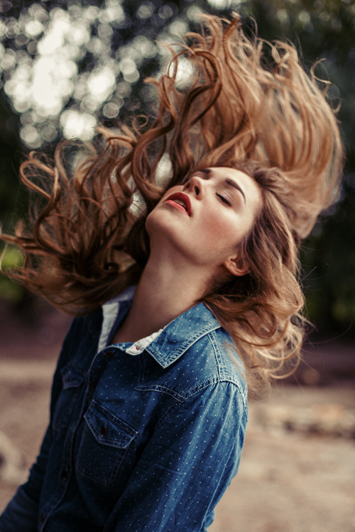 hannah – make-up & hair by eva gerholdt #fashion #photography #hair #style