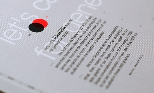 Skype visualization « this is onformative a studio for generative design. #infographics #onformative #visualization #poster #typography