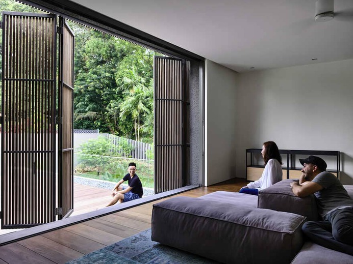 intrinsic integration between architecture, interior design, and landscaping