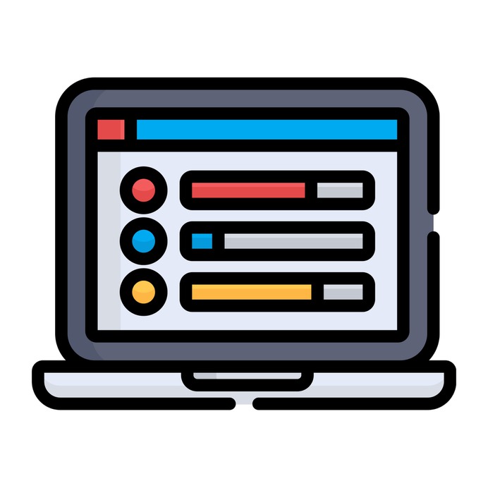 See more icon inspiration related to vote, laptop, poll, polling, elections, voting, screen, technology and computer on Flaticon.