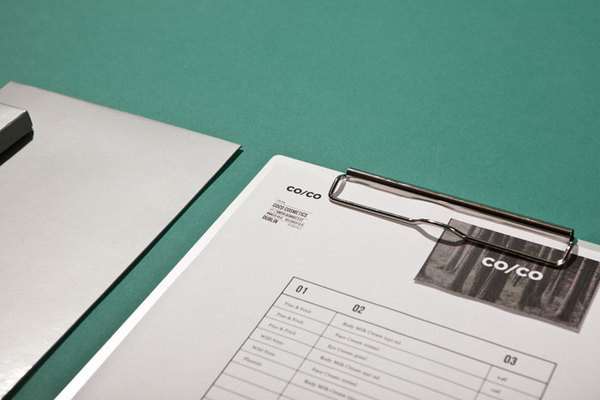 CO/COÂ The Dieline #letterhead #identity