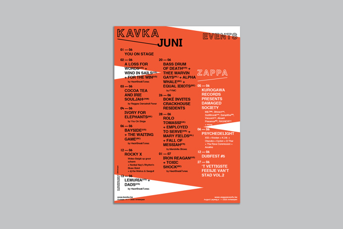 Studiostudio - Kavka Calendar poster
