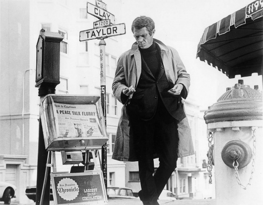 steve-mcqueen-bullitt-turtleneck.jpg (Immagine JPEG, 500x389 pixel) #film #cinema #steve mcqueen #bullitt