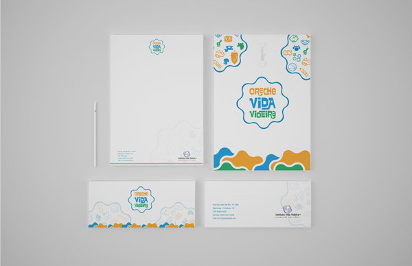 Creche Vida Videira - Visual Identity on Behance #brand #visual #identity