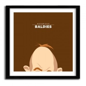 Notorious Baldie SLOTH - THE GOONIES by Mr Peruca #print