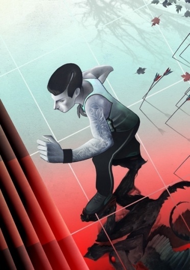 Visual Stimulator #race #artwork #digital #illustration #demon #chrisbmurray