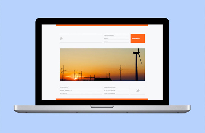 Engegroup by Inplicito #brand #brand design #web #web design