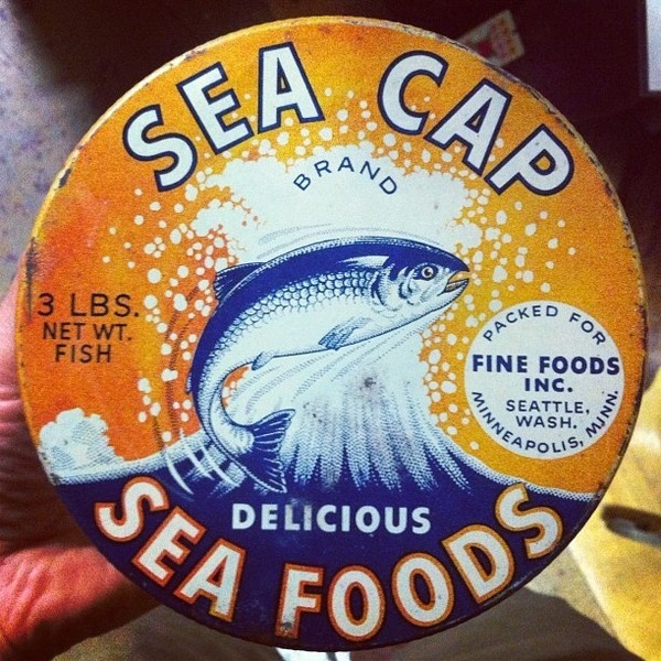 Sea Cap #tin #illustration #typography