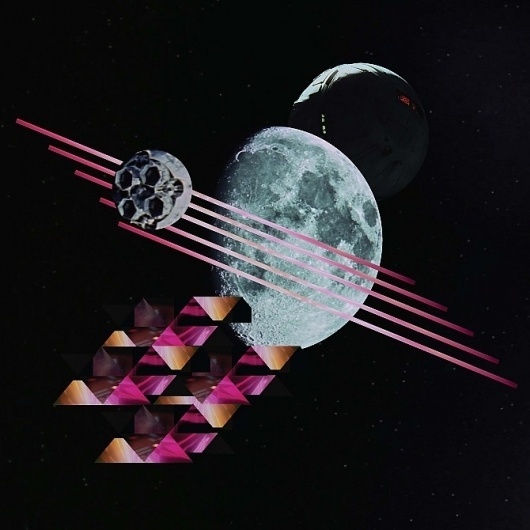 illustration - carolina bagulho #illustration #collage #space