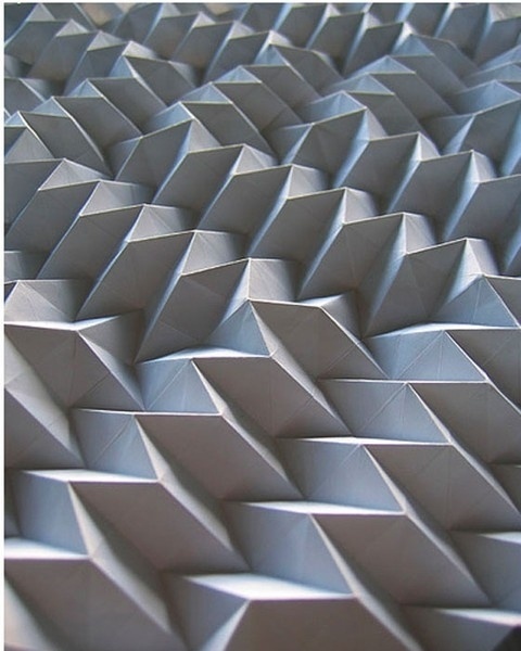 WHITE #pattern #oragami #geometric #texture