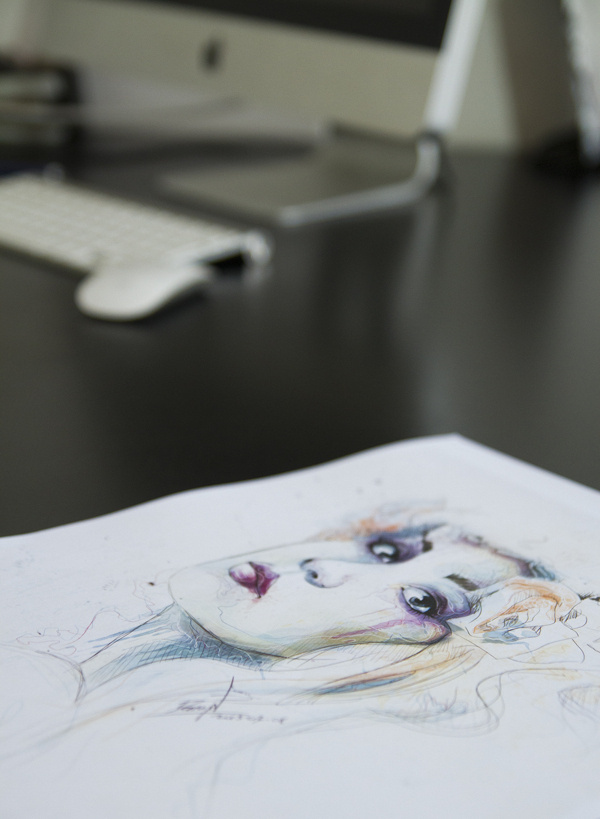Digital WaterColor #workspace