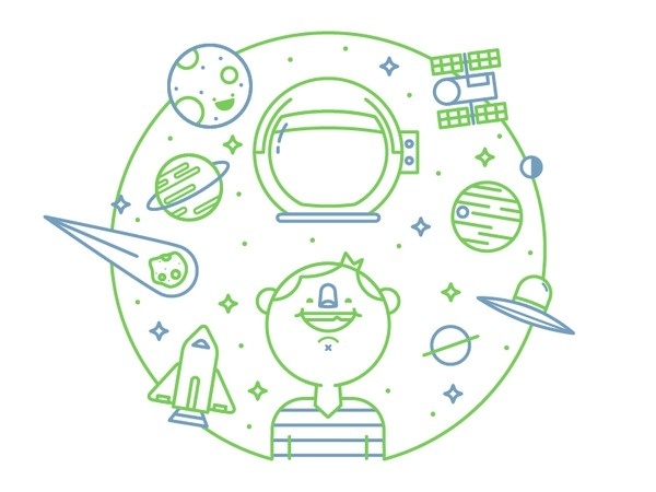 Space is AMAZING #illustration