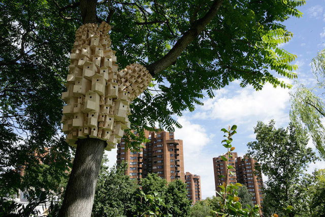spontaneous_city_london_fieldworks2 #birdhouse