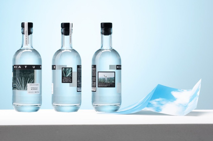 Hiatus Tequila - Mindsparkle Mag Lyon & Lyon designed the branding and packaging for Hiatus Tequila. The concept is built around a Hiatus and the word "space" #logo #packaging #identity #branding #design #color #photography #graphic #design #gallery #blog #project #mindsparkle #mag #beautiful #portfolio #designer