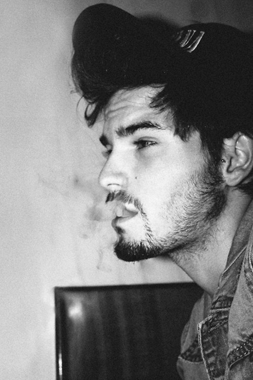smoking man #portrait
