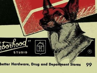 Dribbble - More Exploration by Curtis Jinkins #jinkins #neighborhood #cutris #studio #dog