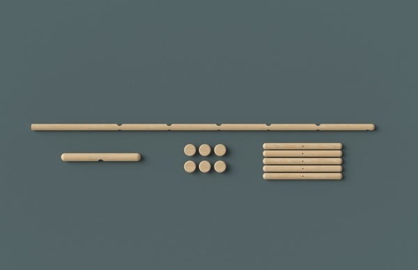 Ondo by Kenyon Yeh #minimalist #design #hanger #wall