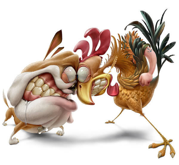 The Awesome Character Art of Oscar Ramos | Psdtuts+ #dog