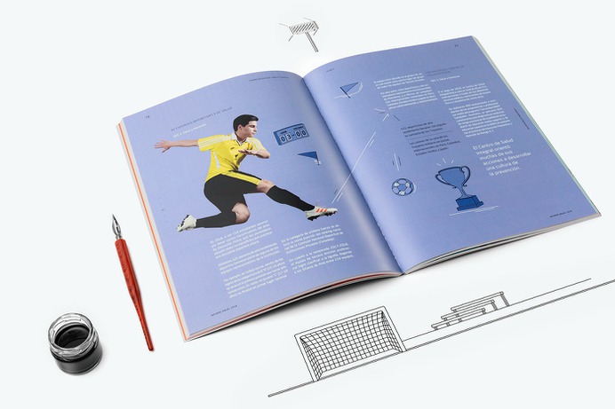 Annual Report UDEM 2018 on Behance