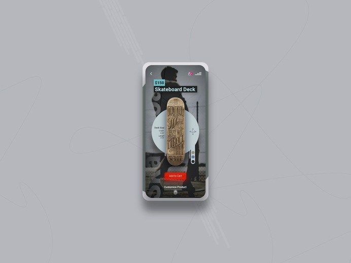Skateboard Decks skateboard deck skateboard ecommerce design ecommerce app design app ecommerce website ui ux minimal app design