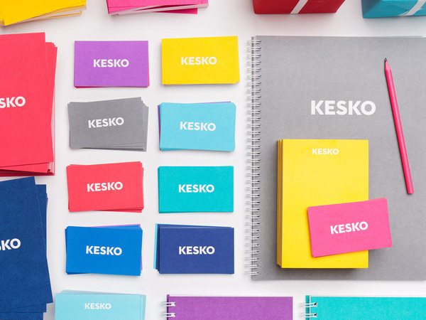 Kesko | BOND #business #card #colorful #kesko #stationery #notebook