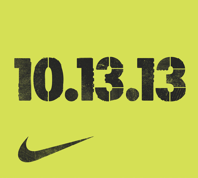 Nike Chicago Marathon Last October I got work on some artwork with the fine folks at Nike for the 2013 Chicago Marathon. They did an amazing #nike #typography