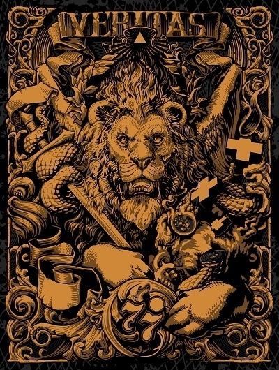 veritas.jpg (800×1060) #poster #lion #art