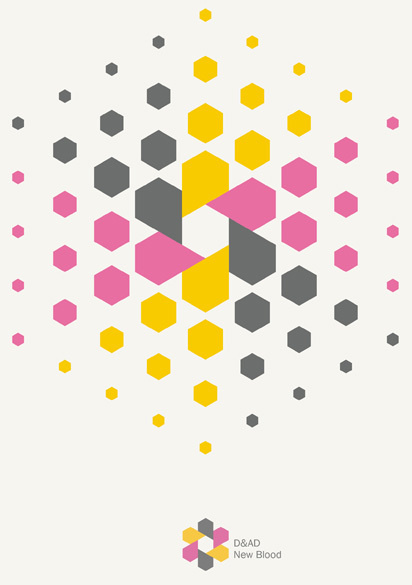 D&AD #pattern #branding #geometric #poster #hexagon