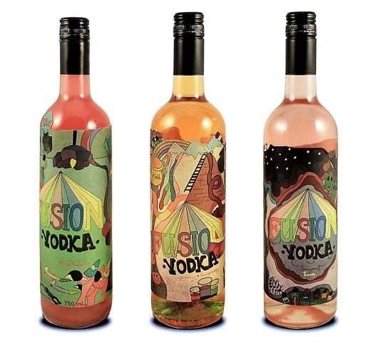 HOPE LITTLE ILLUSTRATION + DESIGN #illustration #fusion vodka