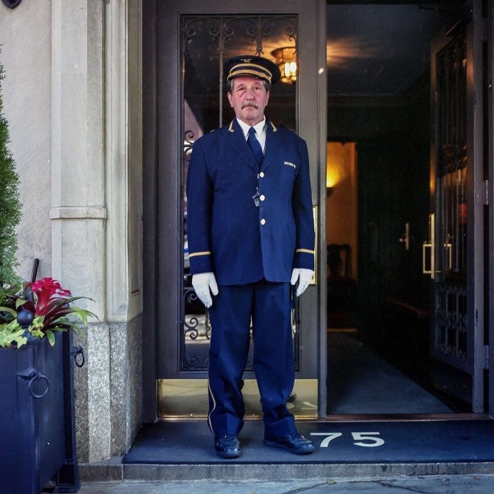 Doormen in NYC: Street Portrait Photography by Sam Golanski