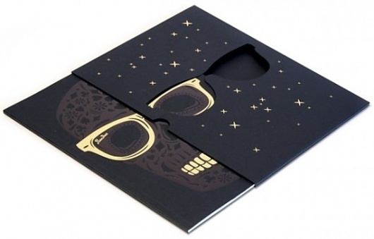 ILoveDust - Black Book | FreshnessMag.com #die #cut #promotional #design #graphic #piece