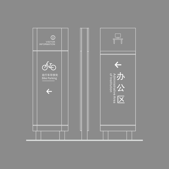Signage | Sign Design | Wayfinding | Wayfinding signage | Signage design | Wayfinding Design | 企业停车场导视牌