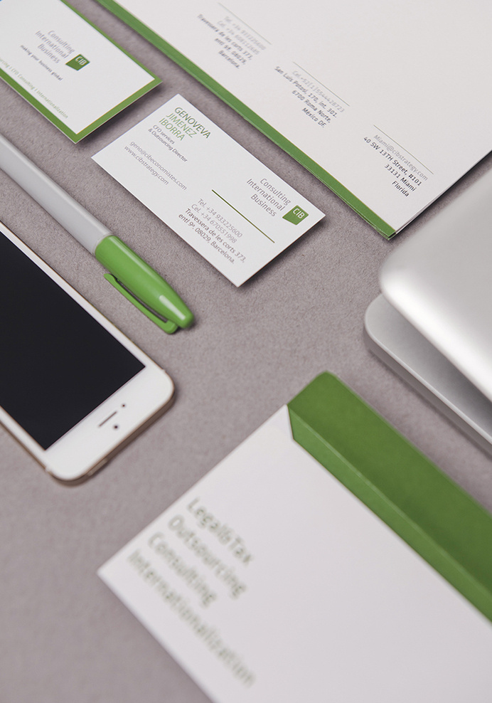 Branding design for CIB Spain Investing Company- The Branding People #brand #design #agency