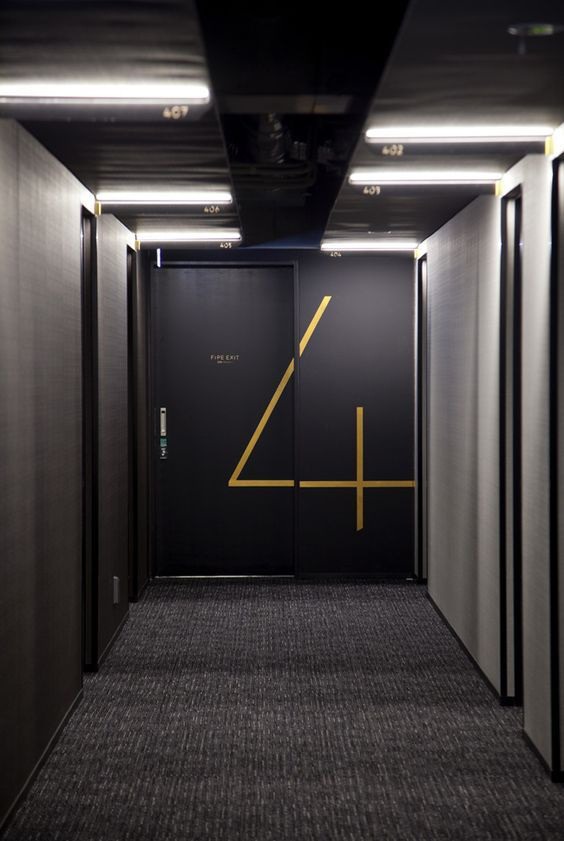 Hotel Risveglio Akasaka / Branding + Sign Design + Art