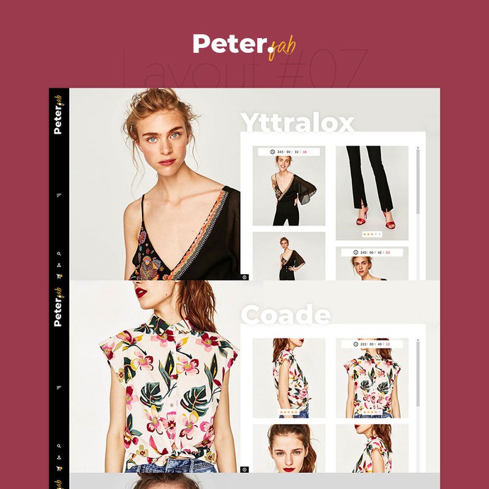 #Peter - #Fashion #Boutique For #Creatives - #Prestashop #Responsive #Theme | #TemplateTrip #eCommerce #Website #Design #Template