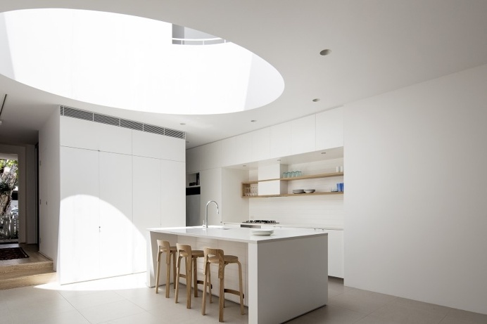 traditional architectural forms used in a contemporary manner