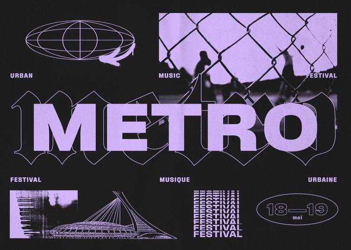 Festival Metro Metro on Behance