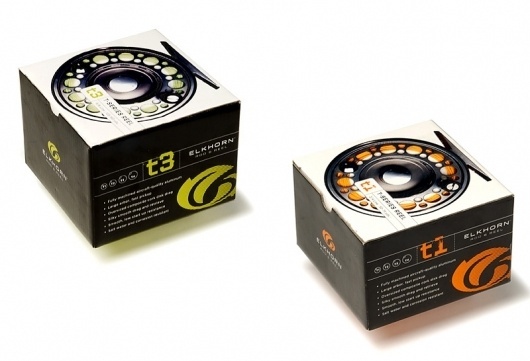 Elkhorn Flyrods Branding & Identity - VOLTAGE : Digital Advertising & Design #packaging #reel #fly #fishing