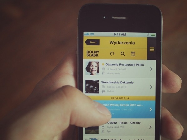 Dolny Śląsk Guide on the Behance Network #layout #strip #mini