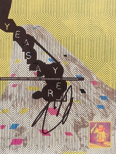 2010 — Sonnenzimmer #yeasayer #screen #print #sonnenzimmer