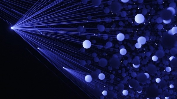CJWHO ™ (Sculpture in Motion Made of 12,000 Translucent...) #sculpture #motion #design #interiors #art #blue