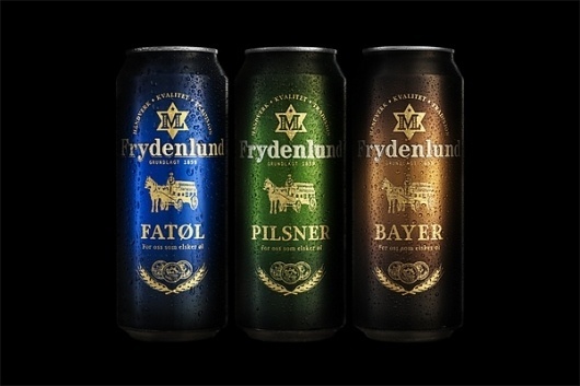 Frydenlund on the Behance Network #beer #label