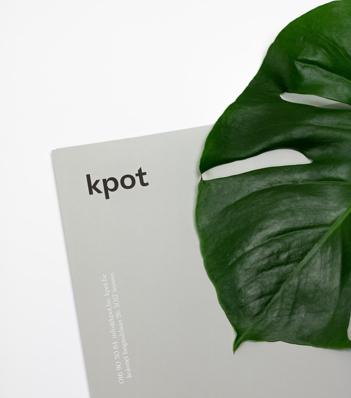 Rebranding of kpot - Mindsparkle Mag Kpot is a design studio based in Leuven, Belgium. Inspired by the new and the now they craft unique visual identities for brands and events. #logo #packaging #identity #branding #design #color #photography #graphic #design #gallery #blog #project #mindsparkle #mag #beautiful #portfolio #designer