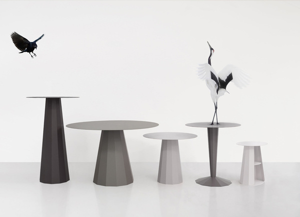 constance guisset releases metal ankara table collection #table