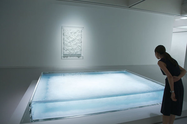CJWHO ™ (6 Months of Tonal Vibrations of Tchaikovsky's Swan...) #swan #installation #design #tchaikovsky #art #lake #ice