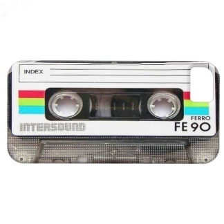 Funny Vintage 80s Retro Music Cassette Tape #case #iphone5